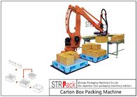 Système de palletisation de robot automatique de carton pour l'empilement de chimie alimentaire d'industrie