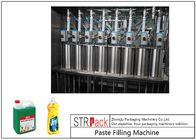 Machine de remplissage de piston de vaisselle de 8 têtes avec la machine de remplissage servo de pâte de grande capacité du remplisseur 3000 B/H